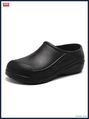 Non Slip Waterproof Work Clogs Chef Nurse Kitchen Slip On Shoes